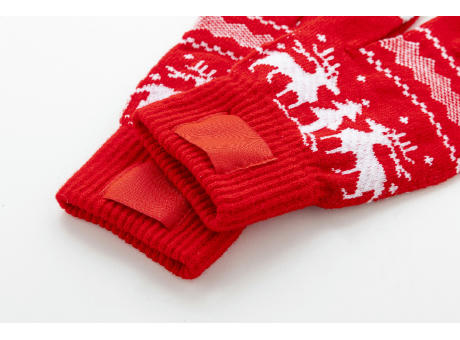 Weihnachtliche Touchscreen-Handschuhe Skandihand Werbeartikel