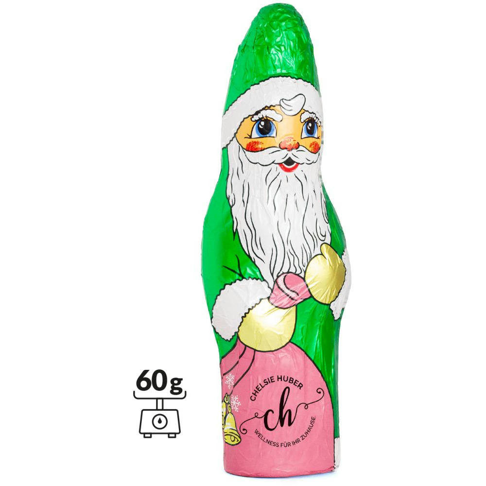 Schoko Weihnachtsmann Individuell Werbeartikel