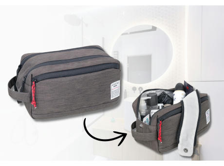 Product image TROIKA Kulturbeutel BUSINESS WASHBAG 2 bedrucken