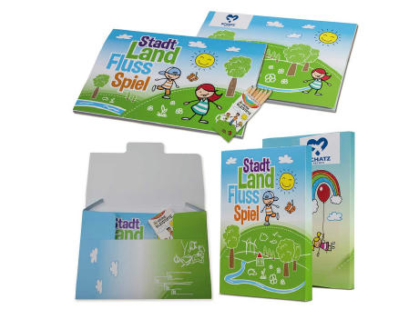 Stadt-Land-Fluss - Ostern - Set neutral Werbeartikel
