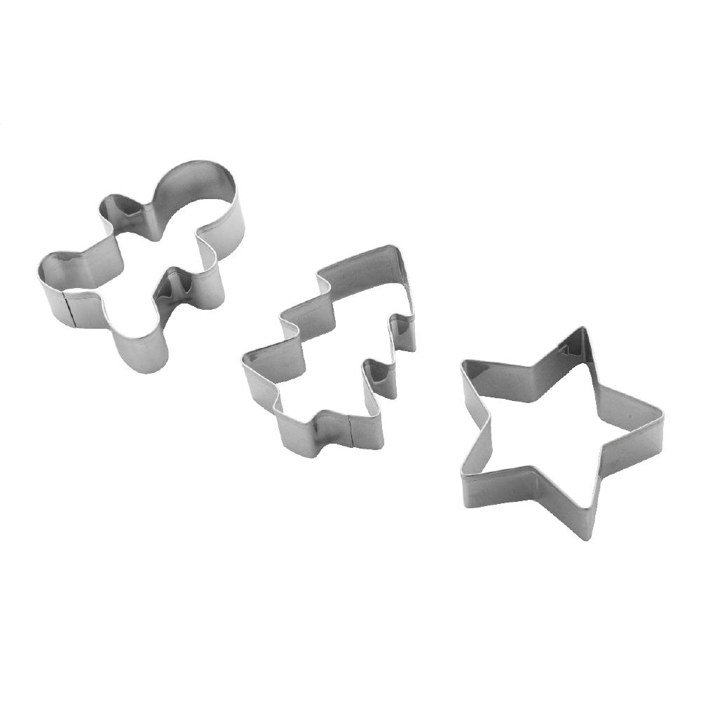 Weihnachts-Ausstechformen-Set Pepparku Werbeartikel
