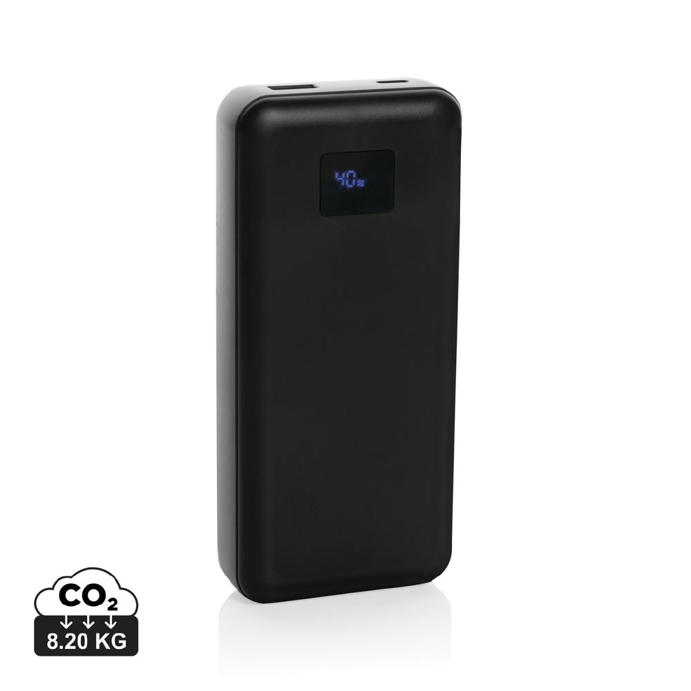 Product image Gridley 20.000mAh 65W Laptop Powerbank aus RCS rPlastik Werbeartikel