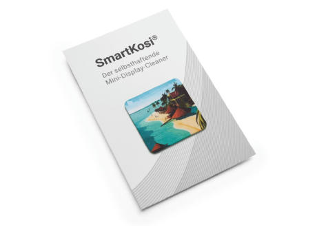 Display-Cleaner SmartKosi® 3,0x2,5 cm - 2 Wochen Lieferzeit! All-Inclusive-Paket Werbeartikel