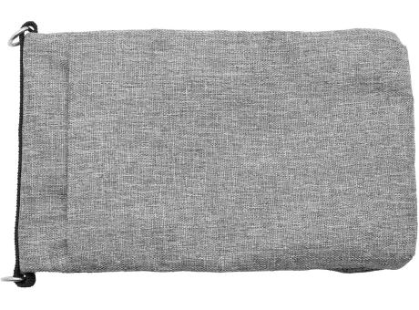 Täschchen 'Toledo', meliertes Grau RPET bedrucken