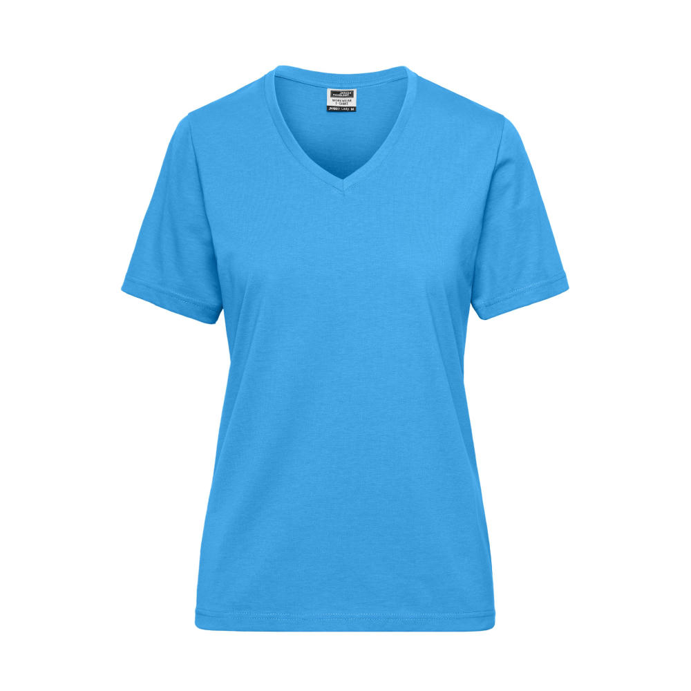 Product image Ladies' BIO Workwear T-Shirt - Strapazierfähiges und pflegeleichtes T-Shirt Werbeartikel