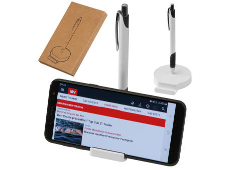 Product image Handyhalter mit Magnetfunktion und Kugelschreiber Werbeartikel