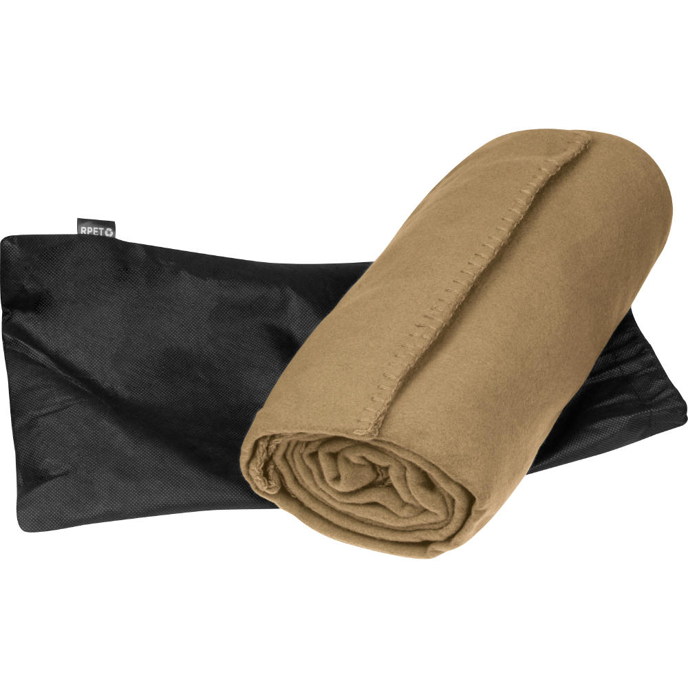 Product image Fleece Decke aus recycelten Kunststoffen Werbeartikel