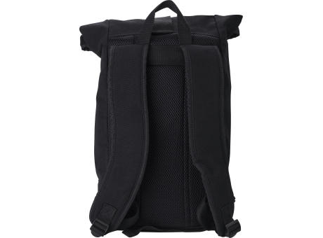 Polyester-Rolltop-Rucksack Micah bedrucken