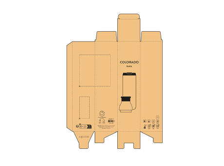 Colorado Trinkflasche recy. Edelstahl 760 ml  Werbeartikel