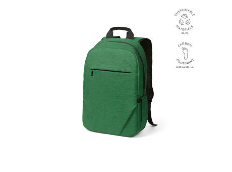 Product image Vilnius 18L Rucksack aus rPET. Fronttasche. Laptops bis 17" bedrucken