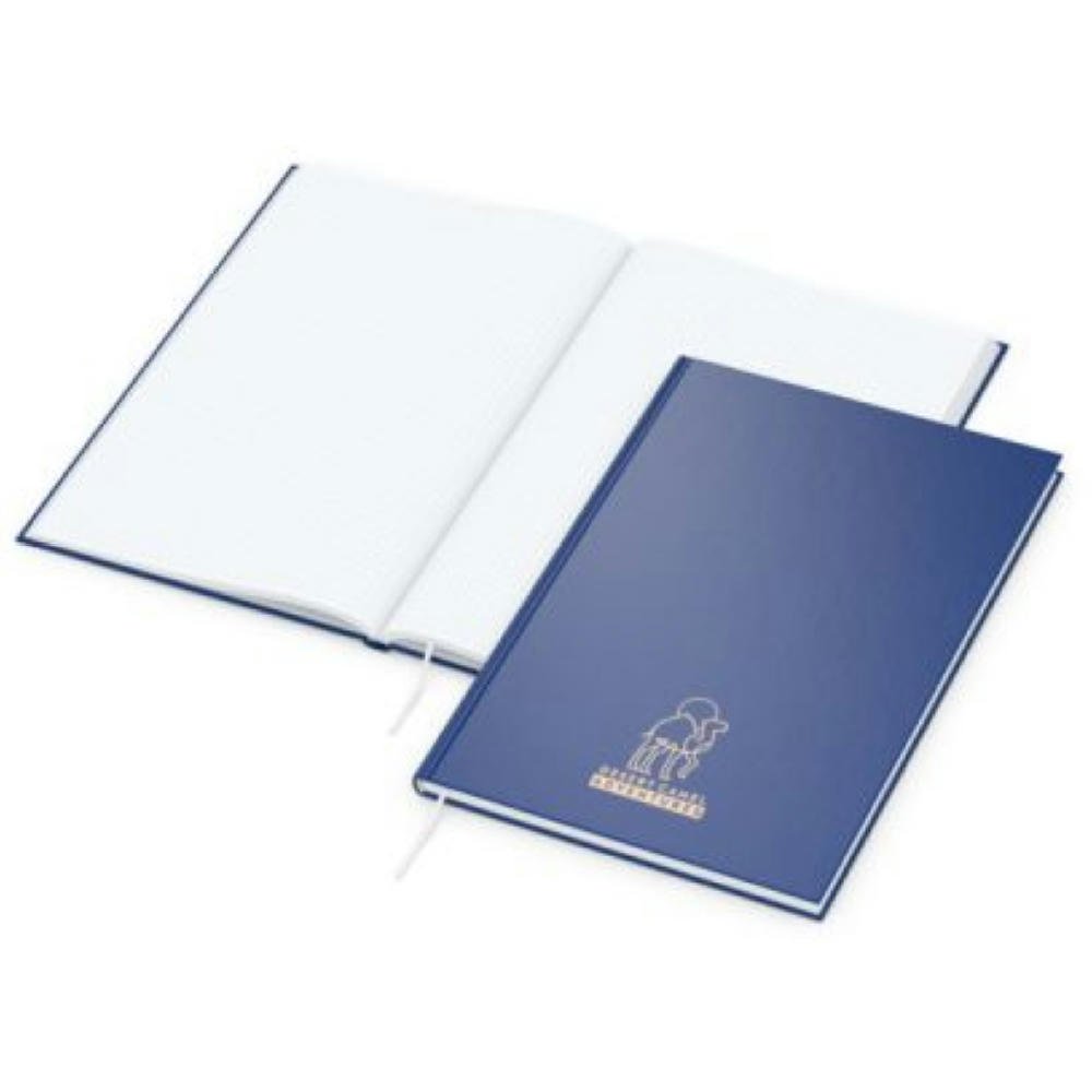 Notizbuch Note-Book EXPRESS Ecken spitz Hardcover matt-farbig Werbeartikel