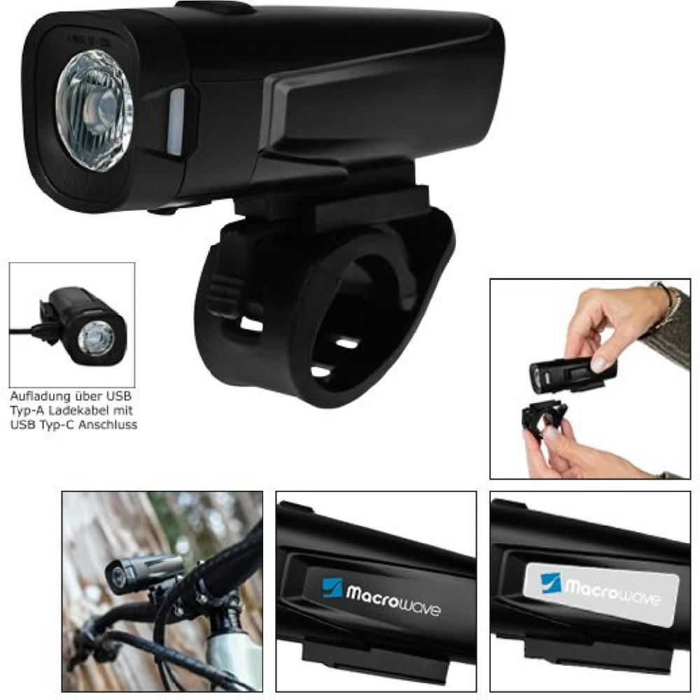 Product image Aufladbare LED Fahrrad-Leuchte "Bike Light" Werbeartikel