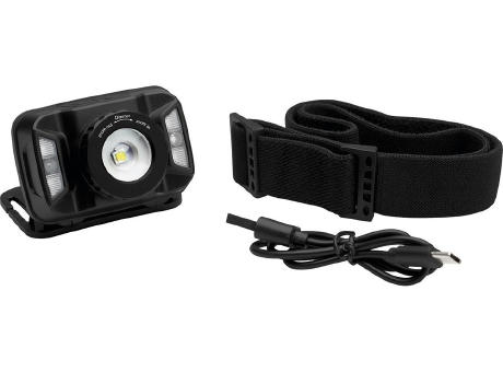 Aufladbare LED Stirnleuchte mit Sensorfunktion "Focus Head Light Charge 220 L" Werbeartikel