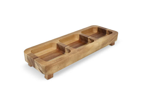 InSideOut Mini-Snacktisch aus Holz, 35cm Werbeartikel