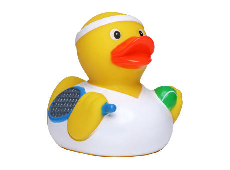 Product image Quietsche-Ente Tennisspieler Werbeartikel