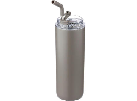 Doppelwandige Edelstahl-Trinkflasche (500 ml) Omari Werbeartikel