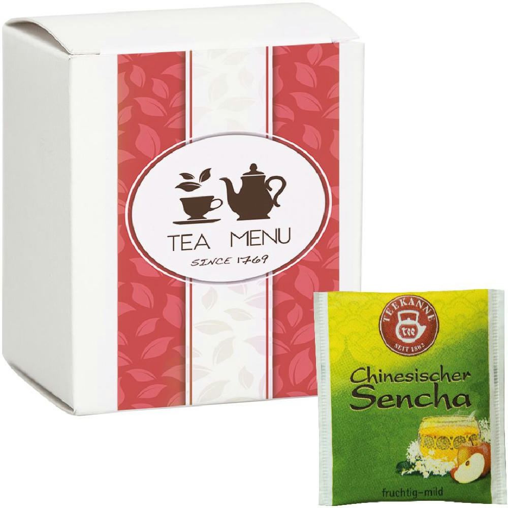 Product image Beuteltee Chinesischer Sencha, 10 Stück, 17,5g, Faltschachtel Werbeartikel