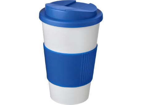 Americano® 350 ml Isolierbecher mit Schutzring & auslaufsicherem Schraubverschluss bedrucken