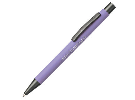 BARBADOS soft touch Kugelschreiber mit Spiegel Gravur bedrucken