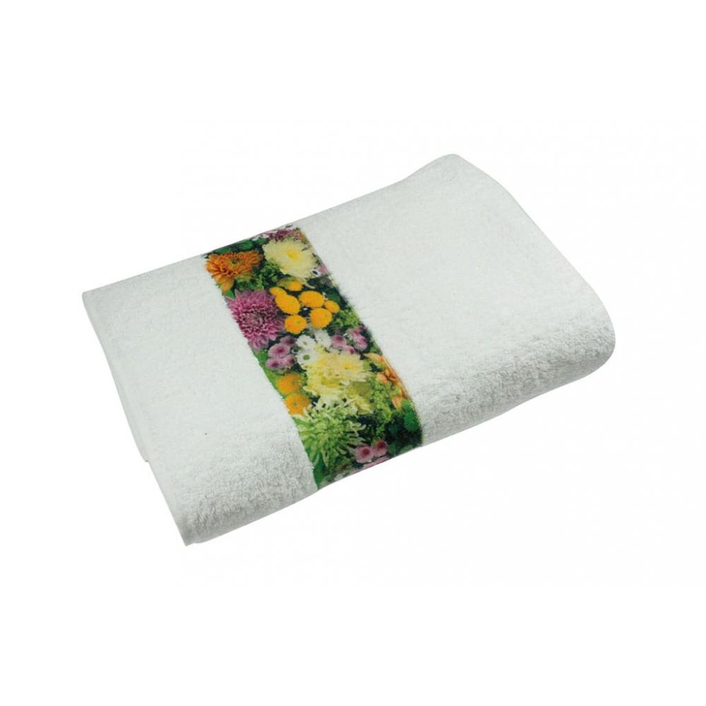Product image Sophie Muval Handtuch mit Sublimation Band, 100x50 cm, 400 gr/m² Werbeartikel