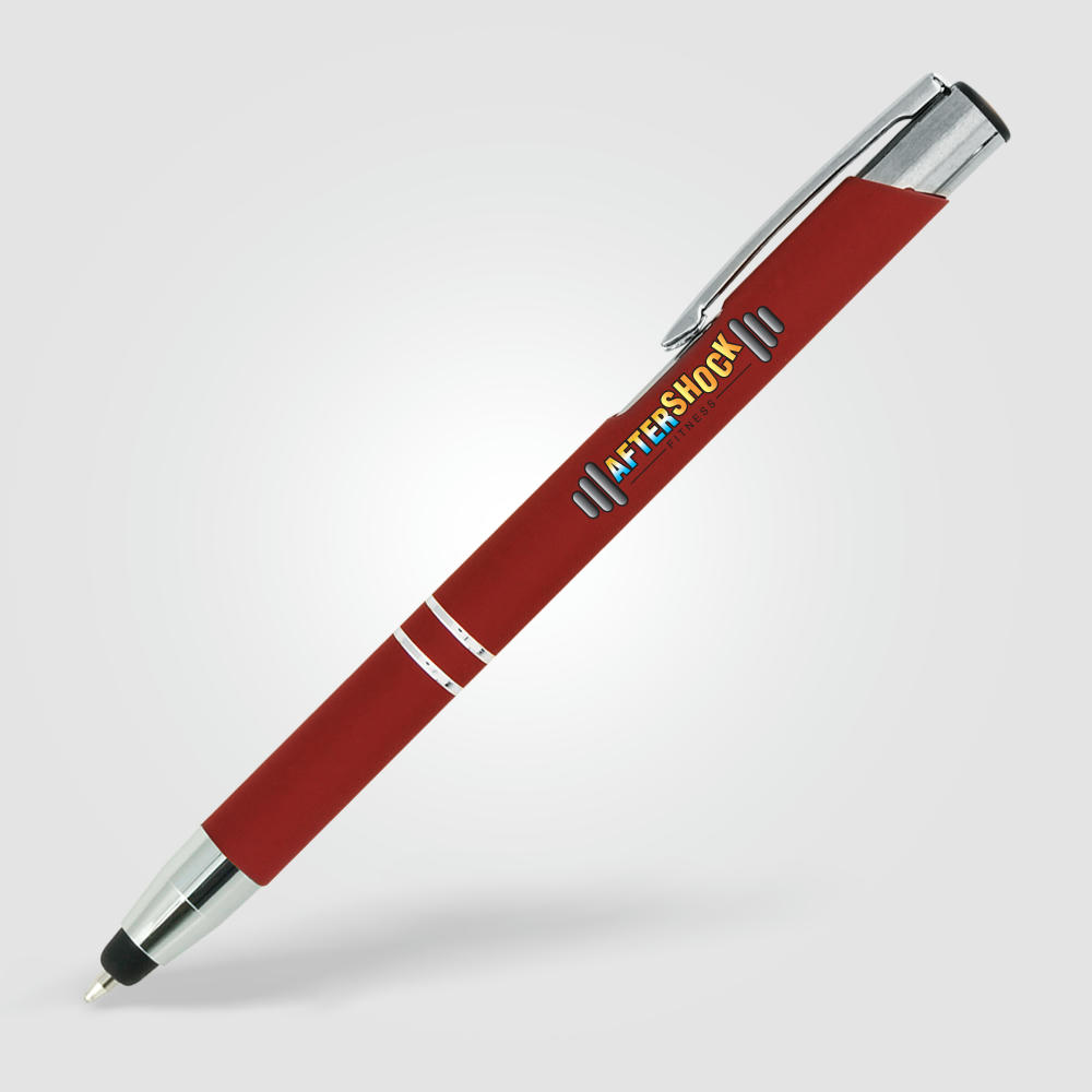 Crosby Metall Kugelschreiber - m/ Stylus unten Werbeartikel