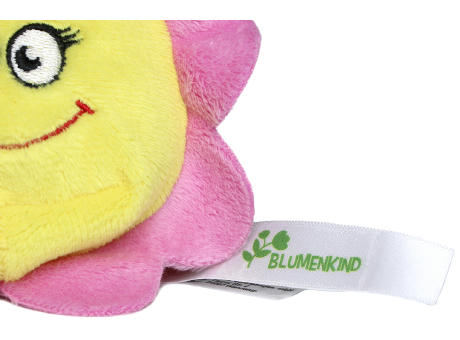 Schmoozies® Blume mit Slogan Blumenkind Werbeartikel