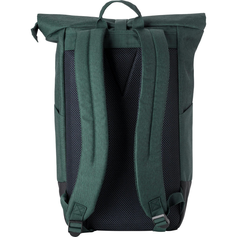 Polyester (600D) Rolltop-Rucksack Oberon Werbeartikel