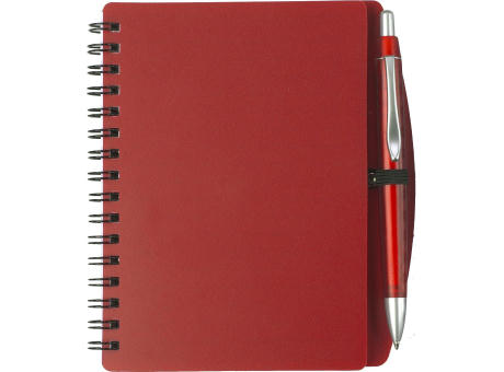 Notizbuch aus Kunststoff Kimora Werbeartikel