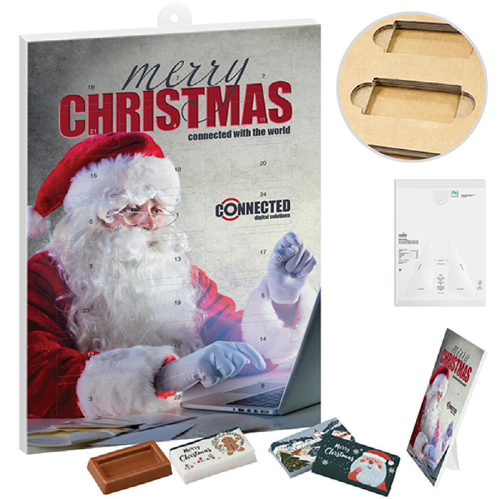 Product image Schoko-Naps Adventskalender – PAPIER Werbeartikel