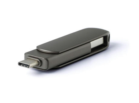 USB-Stick aus verzinkter Oberfläche Harlow bedrucken