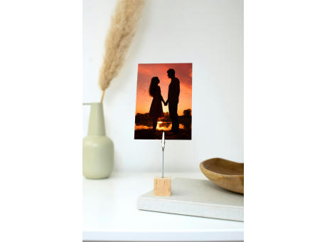 Klammerhalter aus Holz Malia Werbeartikel