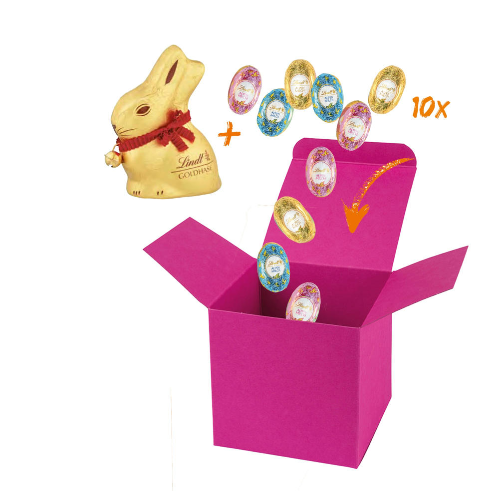 ColorBox Lindt Mix - Weiß Werbeartikel