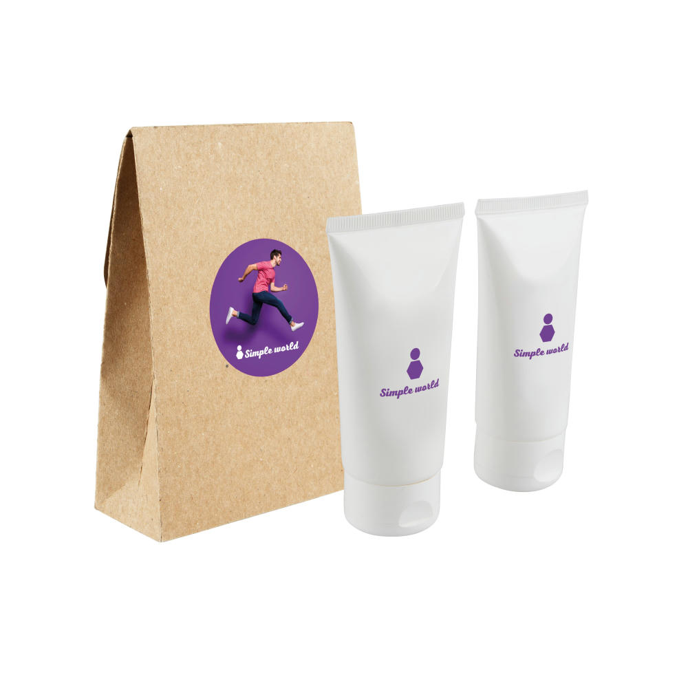 Set Sonnenschutzcreme & After-Sun Werbeartikel