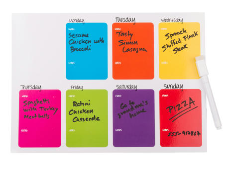 Magnet-Tafel Wefri bedrucken