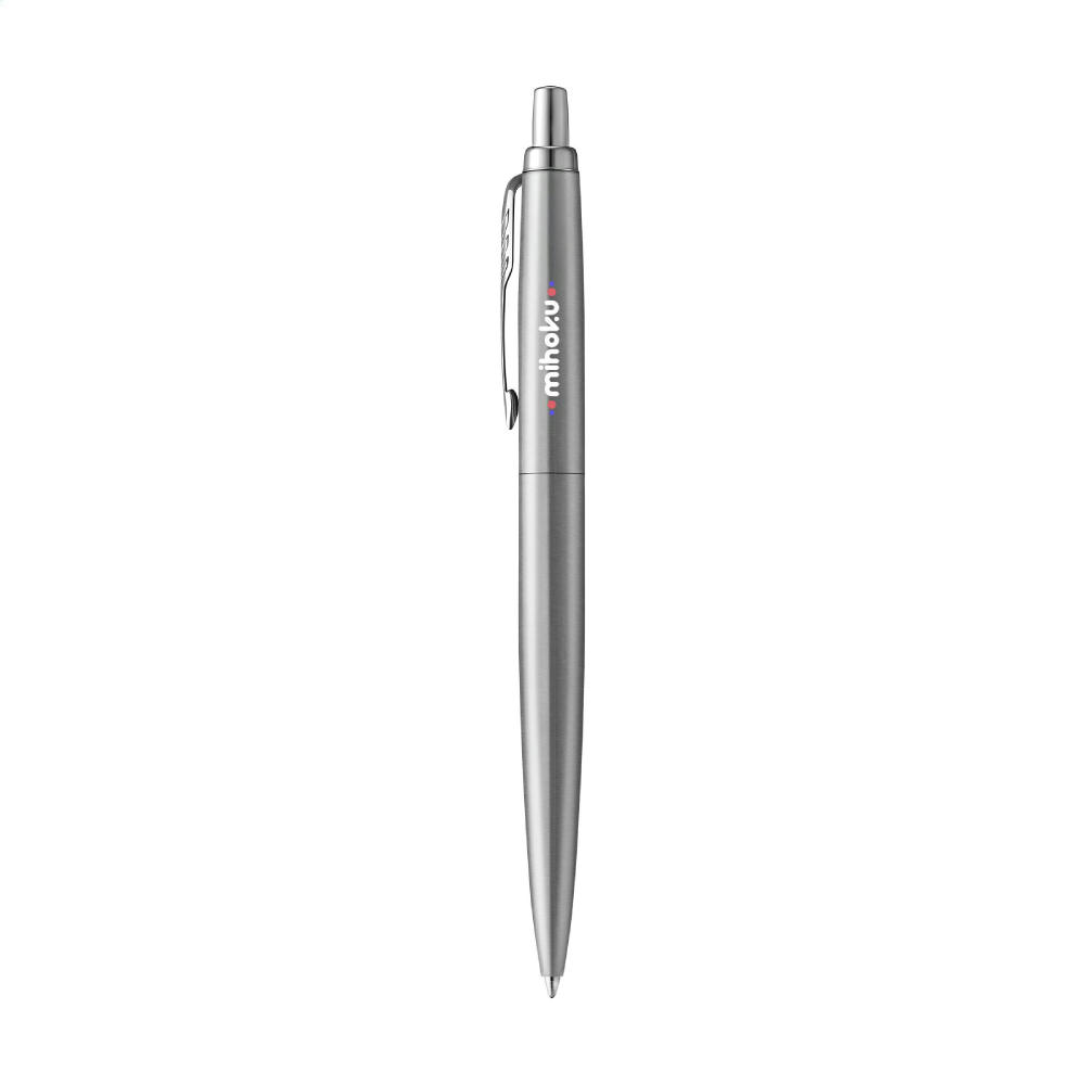 Parker Jotter XL Grey Monochrome Kugelschreiber - blau Werbeartikel