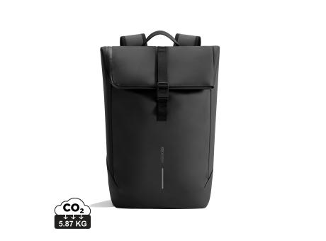 Urban wasserabweisender Flap-Top Rucksack bedrucken