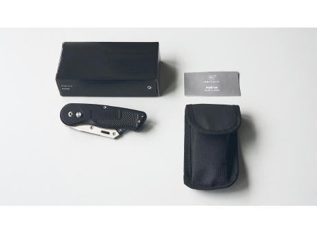 Trapezklingen-Klappmesser "Profi Cut schwarz" Werbeartikel