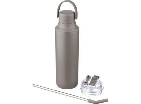 Doppelwandige Edelstahl-Trinkflasche (500 ml) Omari Werbeartikel