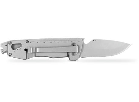 RICHARTZ WORK pro 11+: Klappmesser mit Gürtelclip von der Rückseite – Taschenmesser mit Gravur Ihres Logos