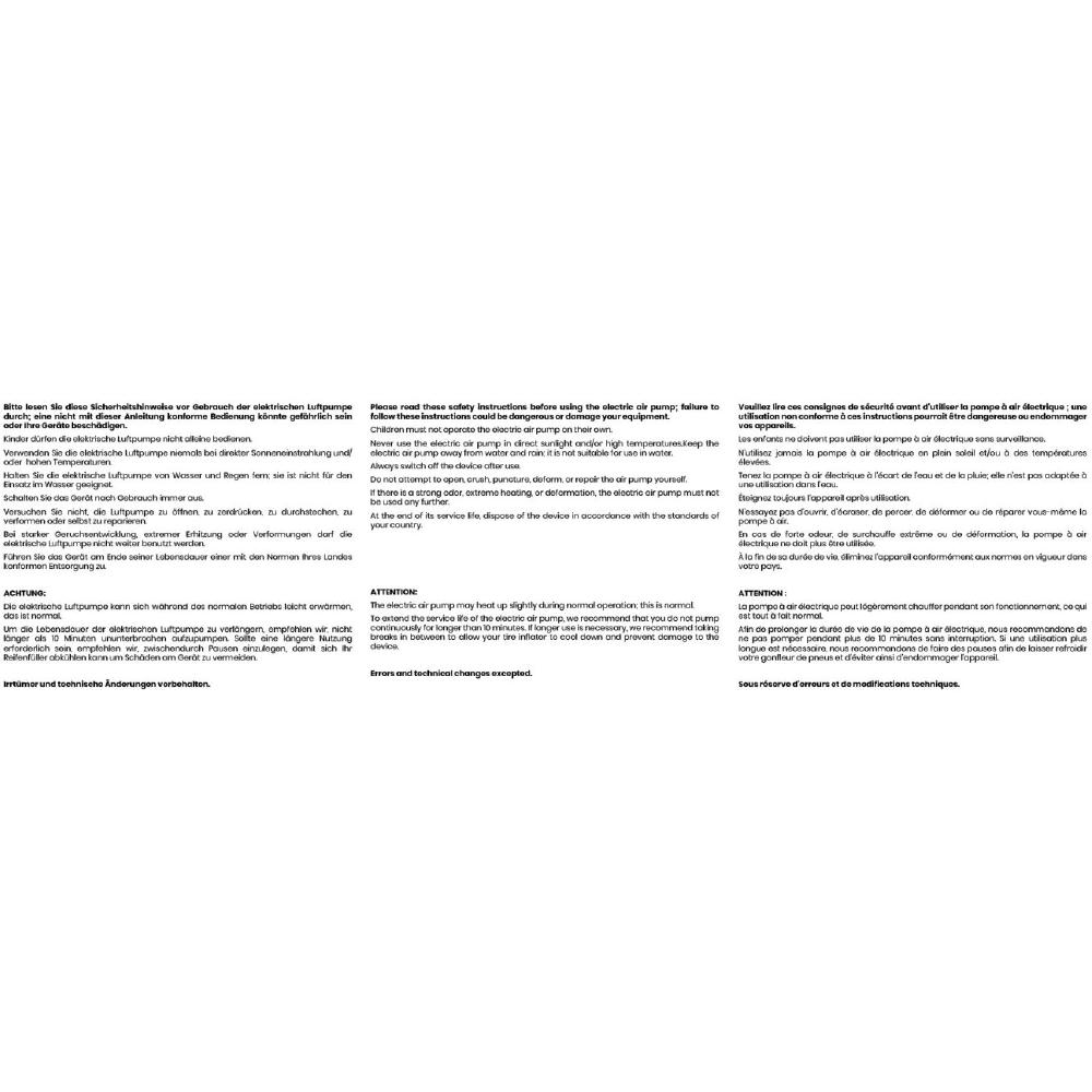 PUMP Universal- Akkupumpe für Reifen und Bälle Werbeartikel