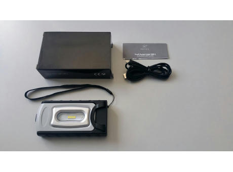 Aufladbare LED Leuchte "Profi Pocket Light 280 L
" Werbeartikel