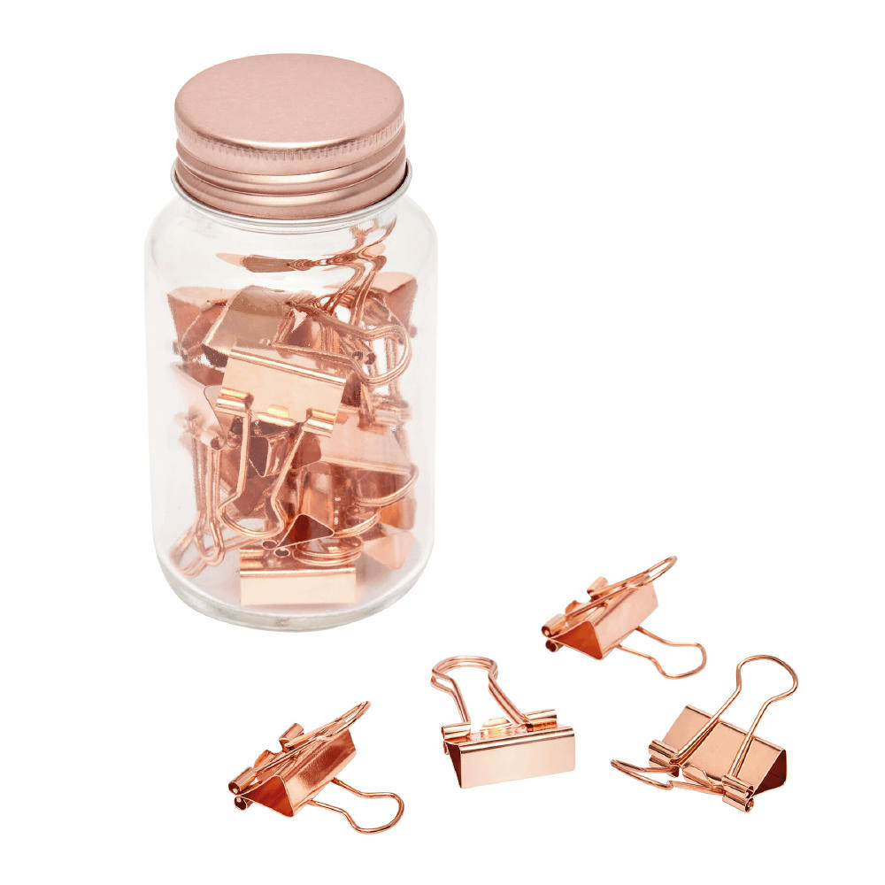 Product image COPPER CLAMP - Dokumentenklammer im Glas Werbeartikel
