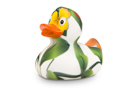 Werbeente Fiona Flower, ca. 8 cm Werbeartikel