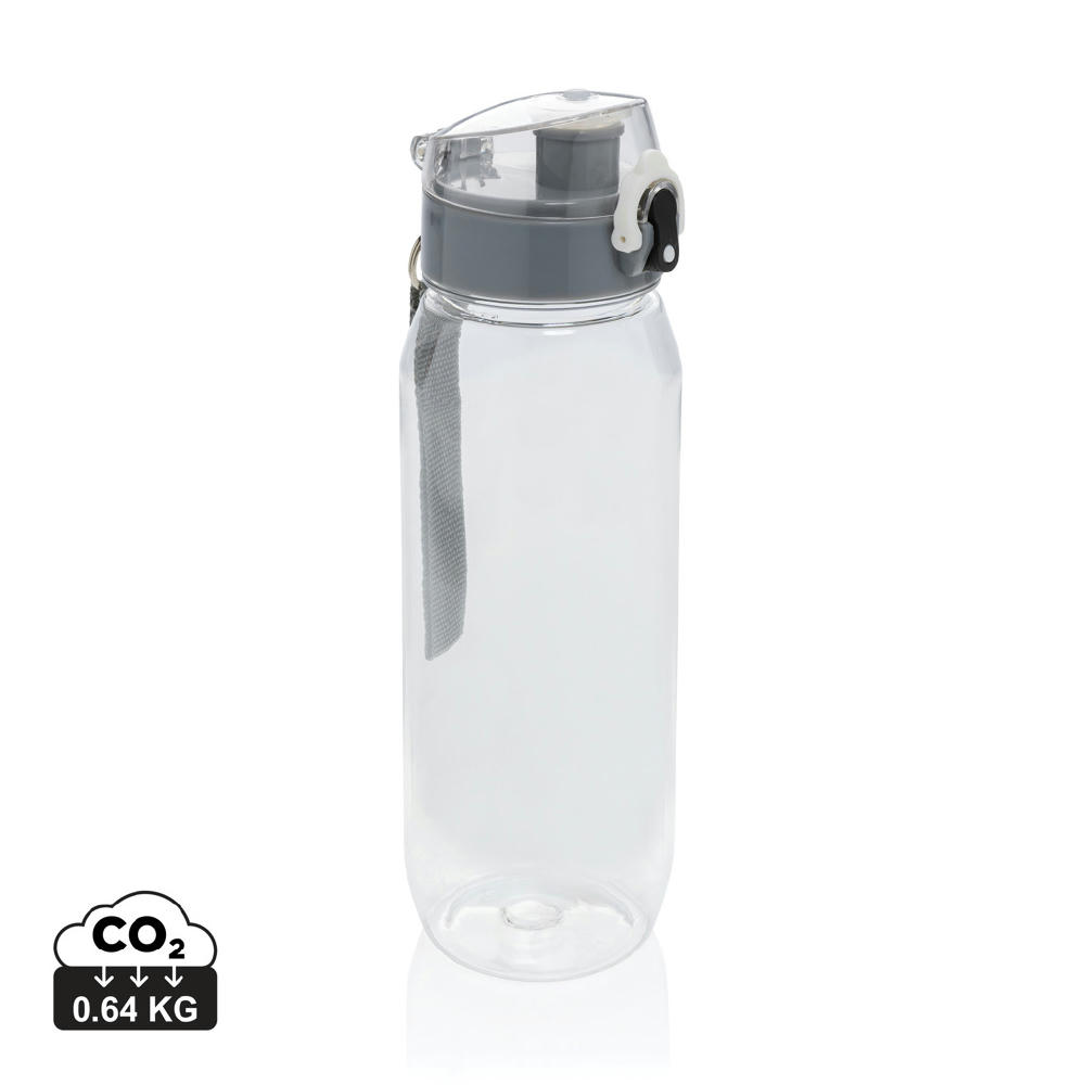 Product image Yide verschließbare Wasserflasche aus RCS rec. PET, 800ml Werbeartikel