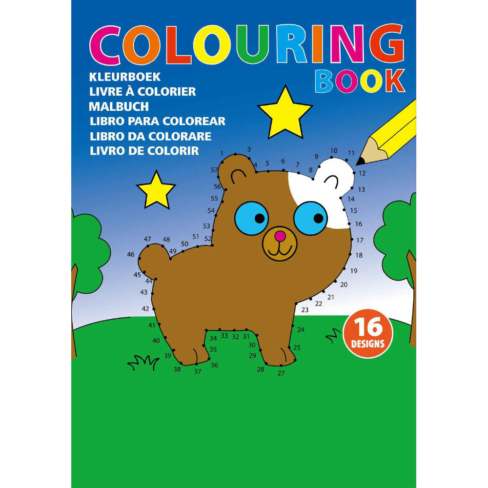 Kinder Malbuch aus Papier Constanze Werbeartikel
