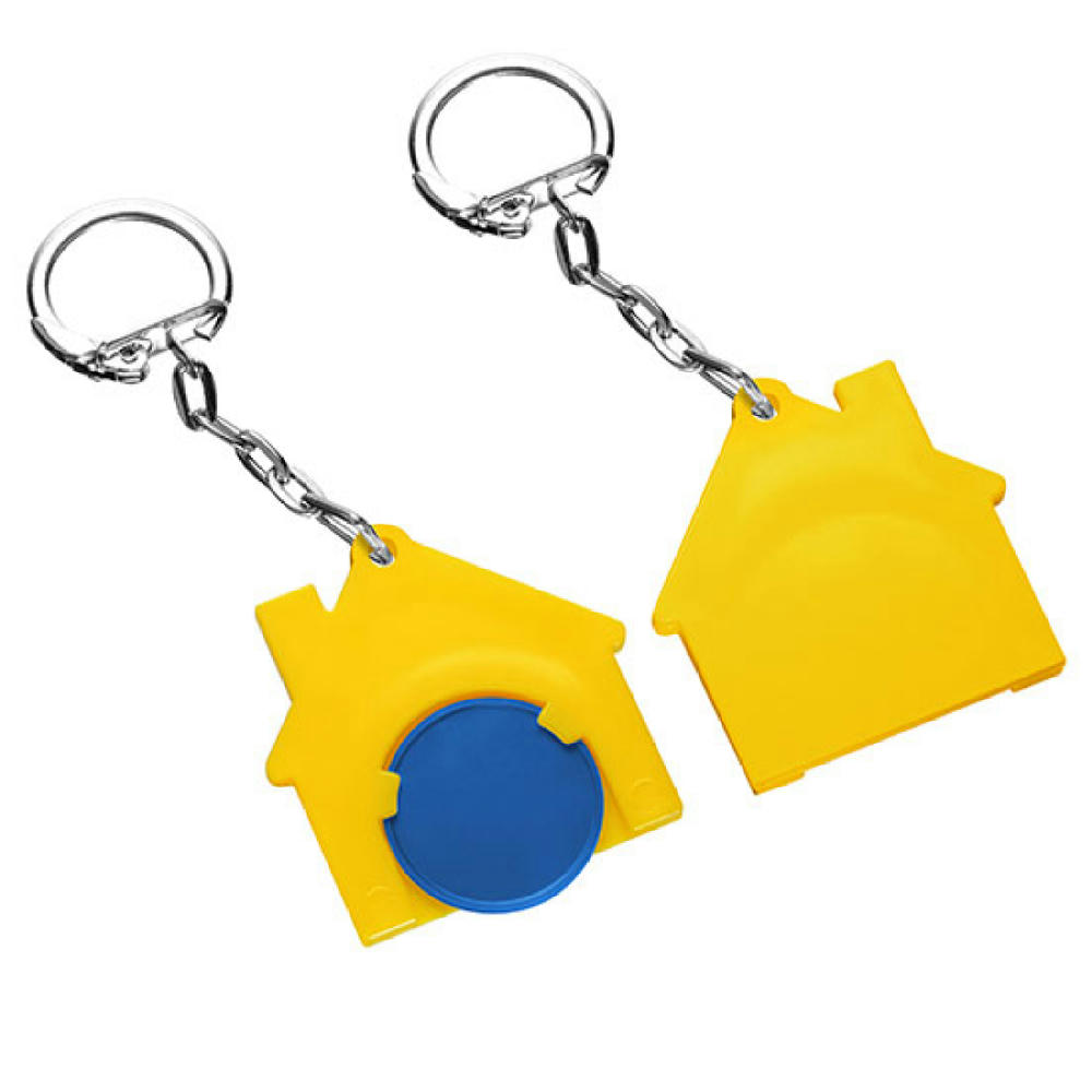 Chip blau, Chiphalter gelb