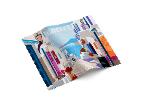 POLYCLEAN Brillenputztuch 18x18 cm im Polybeutel, All-Inclusive-Paket bedrucken