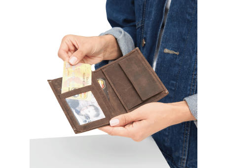 WILD STYLE II - Echtleder-Geldbörse Werbeartikel