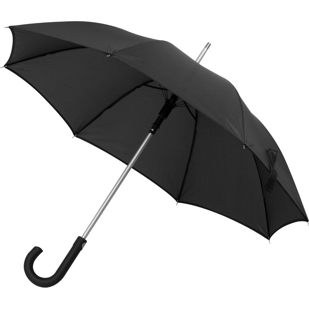 Product image Automatik Regenschirm mit gummiertem Griff Werbeartikel