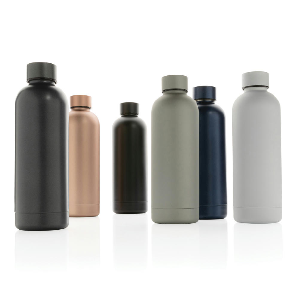 Impact Vakuumflasche aus RCS recyceltem Stainless-Steel Werbeartikel